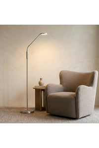 Highlight leeslamp Palma mat nikkel