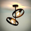Plafondlamp Itri charcoal