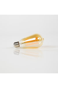 Gloeilamp LED amberkleur druppel