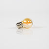 LED lichtbron filament E27 bol met amberglas ø4,5 cm