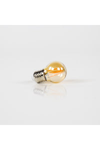 Gloeilamp LED amberkleur bol Ø4,5 cm