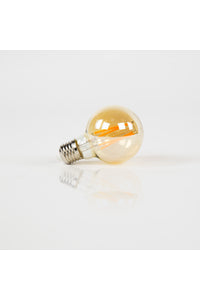 Gloeilamp LED amberkleur bol Ø7 cm