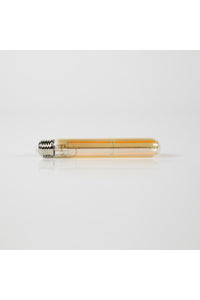LED lichtbron filament E27 buis met amberglas 18,5 cm