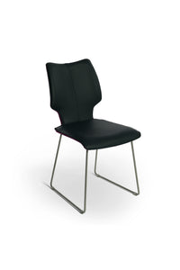 Brees New World eetkamerstoel Ace ll-F in Apollo leer