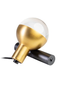 ETH Expo Trading tafel/wandlamp  Drop zwart messing