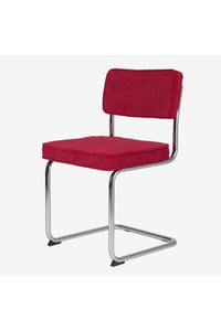 Brovst rib eetkamerstoel rood