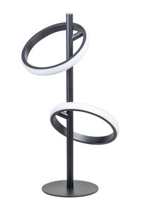 ETH Expo Trading tafellamp Jaimy  2-lichts zwart