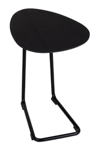 Brees New World banktafel Twinny HPL black oak