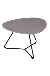Brees New World Twinny Toptafel HPL alugrijs
