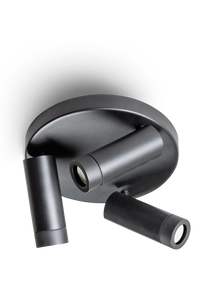 ETH Expo Trading plafondspot Miller 3 lichts zwart