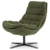 Dyyk fauteuil Minne hoog in stof Brema turtle 88