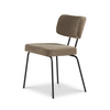 Dyyk eetstoel Ted in stof Portofino brown
