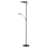 Highlight vloerlamp uplight New Kopenhagen met leesarm zwart