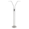 Highlight leeslamp Rodeo 2-lichts mat nikkel