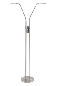 Highlight leeslamp Rodeo 2-lichts mat nikkel