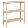 Boekenkast Isho wit geolied eiken 86 cm breed