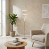 Highlight vloerlamp Curle chroom