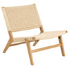 Fauteuil Klim in naturel vlechtwerk