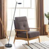 Highlight leeslamp Round Move 1-lichts mat zwart oplaadbaar