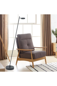 Highlight leeslamp Round Move 1-lichts mat zwart oplaadbaar