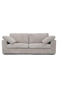 Hornell 2-zitsbank in brede Corduroy ribstof beige