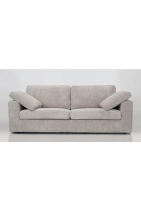 Hornell 3-zitsbank in brede Corduroy ribstof beige