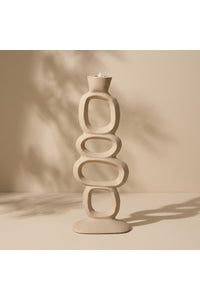 Kersten kandelaar oraginisch beige