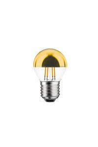 SPL led lichtbron filament E27 kopspiegellamp goud  ø4,5 cm dimbaar