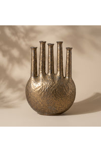 Light & Living vaas Bekapo brons